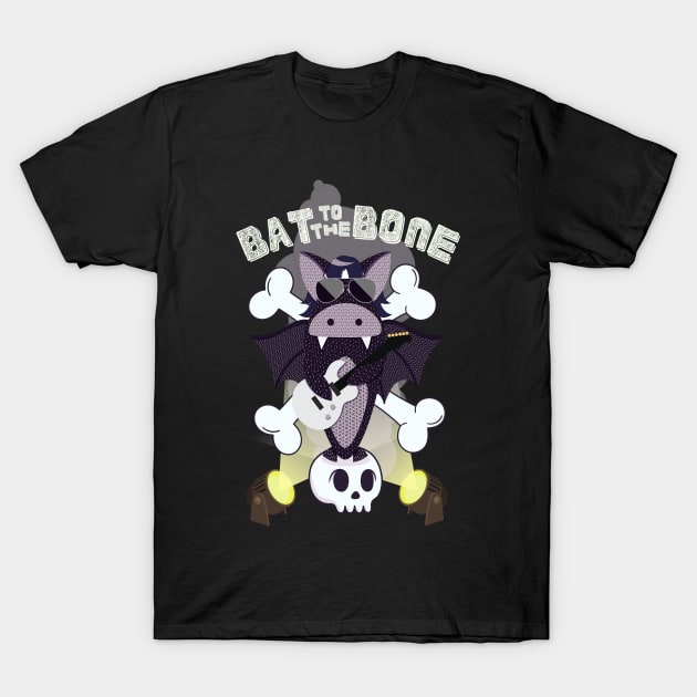 Bat to the bone rockstar T-Shirt by GiveMeThatPencil